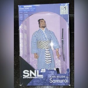 Vintage 2000 SNL John Belushi Samurai Action Figure Saturday Night Live 25th